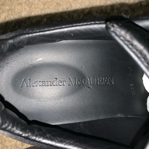 Alexander McQueen Black Sneakers - Picture 6 of 16